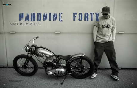 Triumph Tiger Club Flat Tracker by Danny Schneider