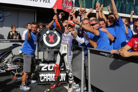 Jorge Lorenzo Campione del Mondo MotoGP 2012