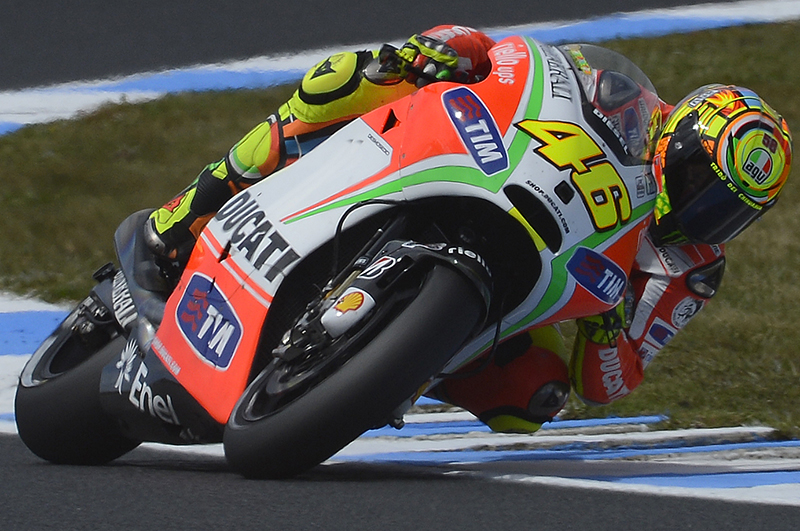 Valentino Rossi - Prove libere Phillip Island 2012