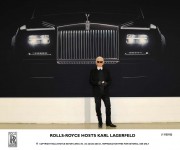 Karl Lagerfeld espone in Rolls-Royce