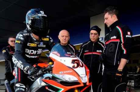 Sylvain Guintoli - Team Aprilia SBK 2013