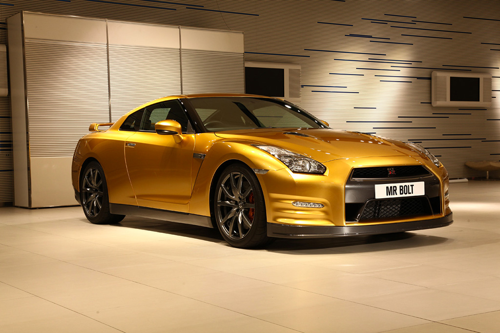 Nissan GT-R Bolt Gold
