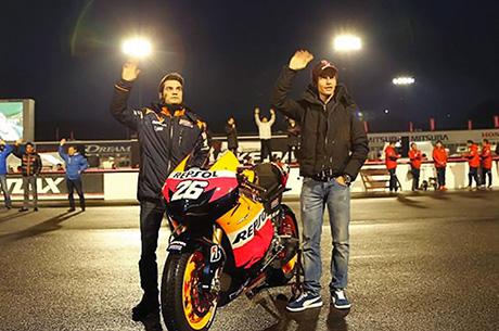 Pedrosa e Marquez a Madrid per svelare la nuova RC213V 2013