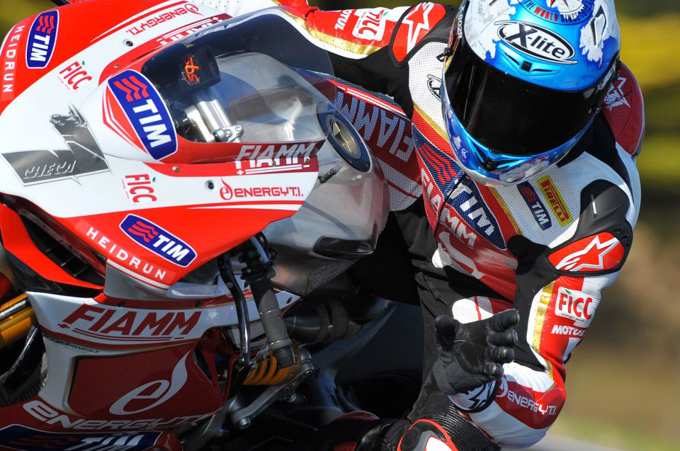 Carlos Checa - Test SBK 2013