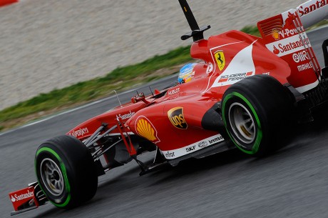 Fernando Alonso - Test Barcellona - Ferrari F138