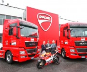 MAN trasporta le moto Ducati per la MotoGP