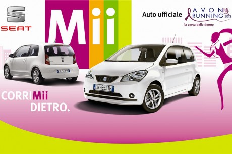 Seat Mii con Avon Running