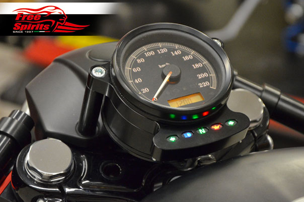 Cruscotto per HD Sportster Cafe Racer Style