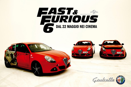 Alfa Romeo Giulietta nuova star di Fast&Furious 6