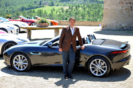 Salvatore Ferragamo Ambassador Jaguar F-TYPE