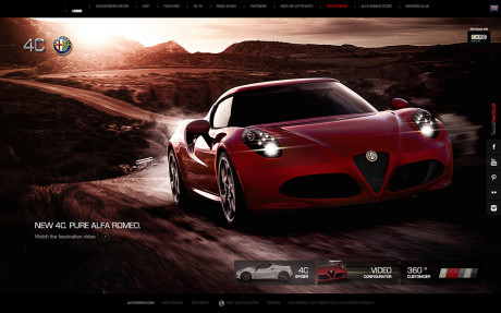 Alfa Romeo 4C Interactive Key Award 