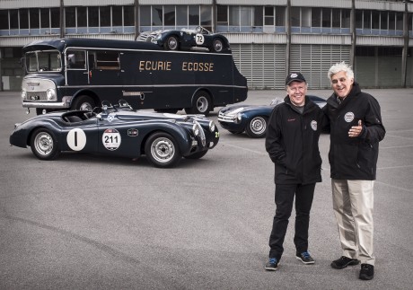 Jay Leno XK 120 Ecurie Ecosse roadster