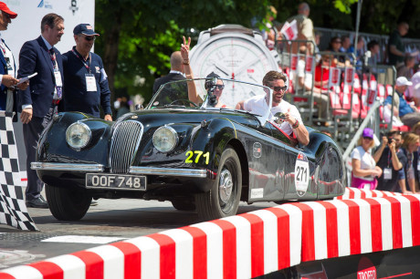 Jodie Kidd e David Blakeley - Jaguar Heritage Racing