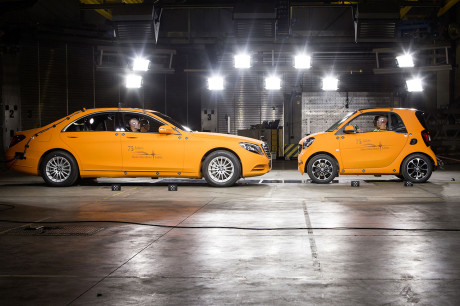 Una fortwo a prova di Classe S