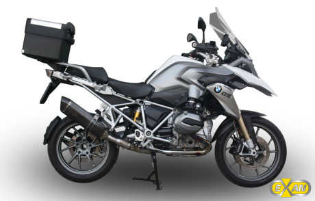 EXAN - BMW R 1200 GS 2014 - X-Black Ovale Inox Nero