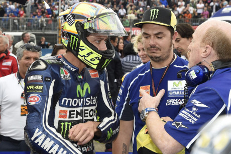 Valentino Rossi - Caduta Aragon