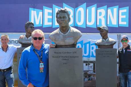 Mich Doohan, Wayne Gardner, Casey Stoner