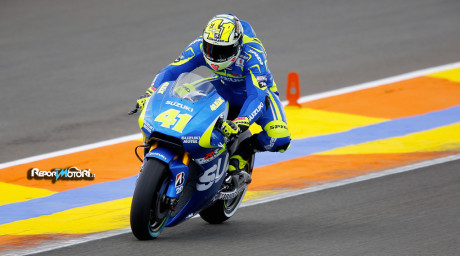 Aleix Espargaro - Test Valencia - Suzuki GSX-RR