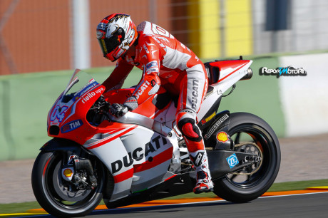 Andrea Dovizioso - Ducati Team - Test Valencia 2014