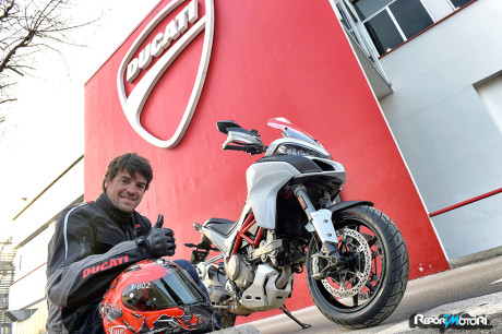 Carlos Checa - Nuova Ducati Multistrada 1200