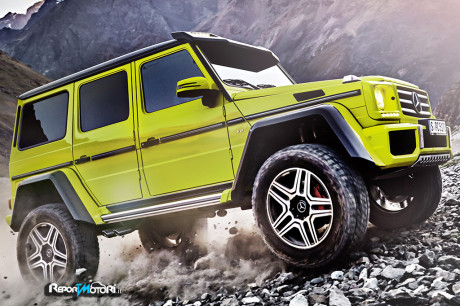 CLasse G 500 4x4 al quadrato 