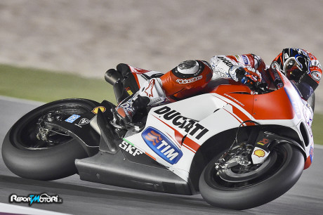Andrea Dovizioso - Ducati Desmosedici GP15 - Test Qatar 2015