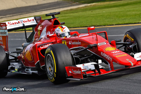 Sebastian Vettel -Ferraro SF15-T - Australia 2015