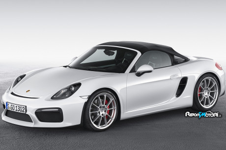 Nuova Porsche Boxster Spyder