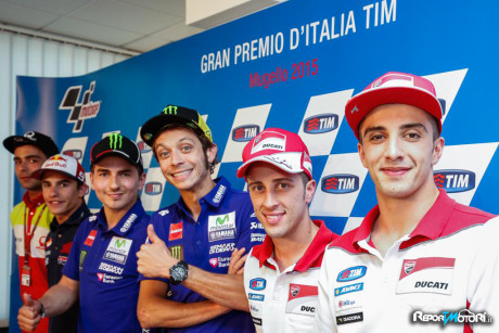 Conferenza stampa Mugello - MotoGP 2015
