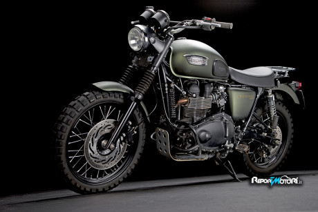 Triumph Scrambler Jurassic Park