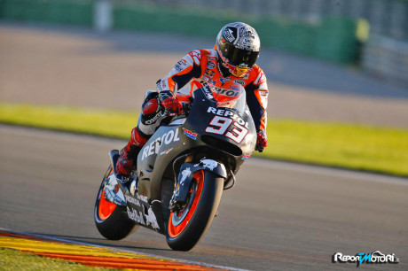 Marc Marquez Test Valencia