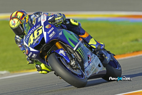 Valentino Rossi - Test Michelin - Valencia 2015