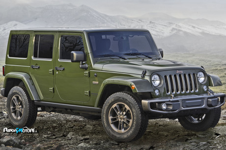 Wrangler Unlimited 75th Anniversary edition
