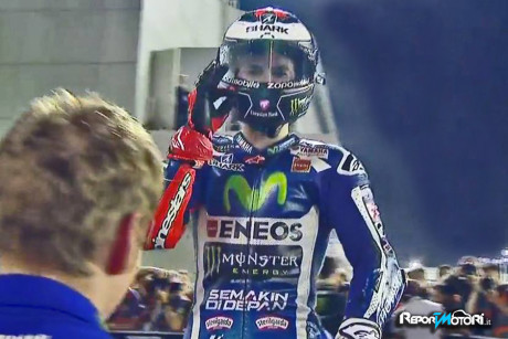 Jorge Lorenzo polemica Qatar 2016