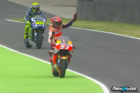 Marc Marquez - Valentino Rossi - Argentina 2016