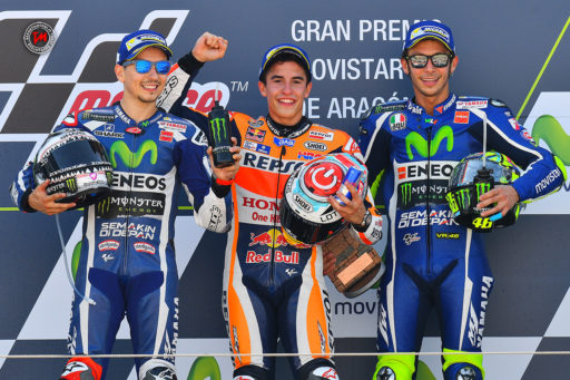 MotoGP - Podio Aragon 2016