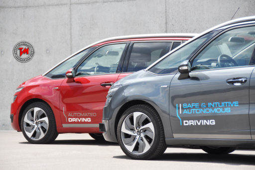La guida autonoma sulle Citroen C4 Picasso
