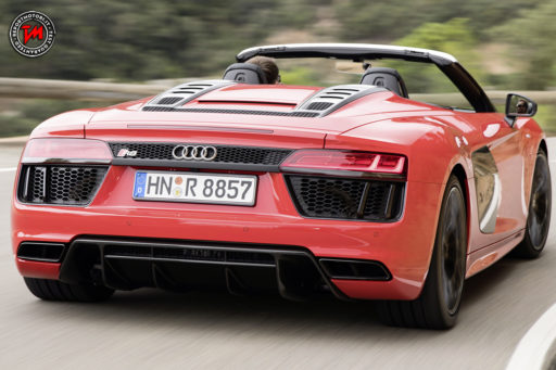 Nuova Audi R8 Spyder V10