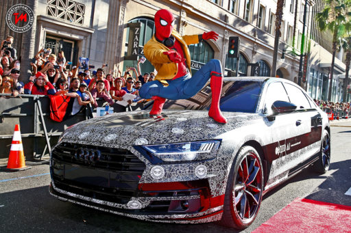 audi, audi a8,a8,spider-man homecoming