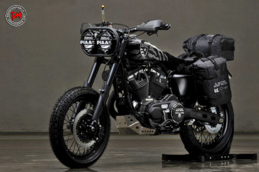 Harley Davidson 1200 Roadster speciali off road a Wheels Waves
