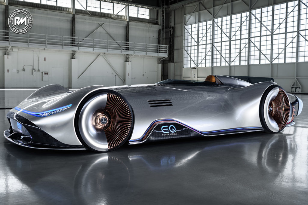  Mercedes-Benz Vision EQ Silver Arrow 