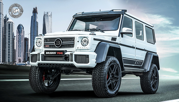 Brabus 700 4x4 al quadrato Final Edition
