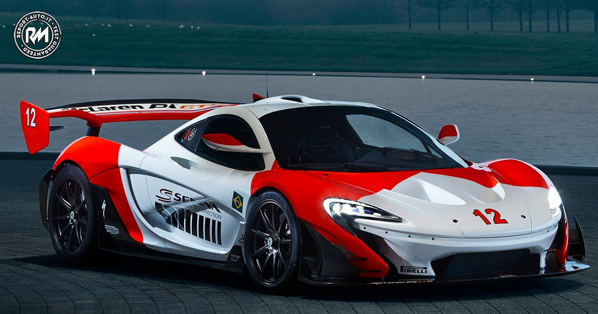 Esemplare unico la McLaren P1 GTR Senna - ReportMotori.it