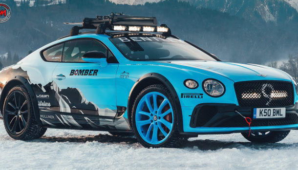 Bentley Continental GT Ice Race 2020
