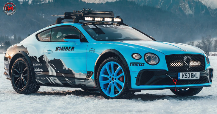 Bentley Continental GT Ice Race 2020