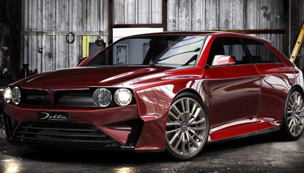 Lancia Delta Integrale Rendering