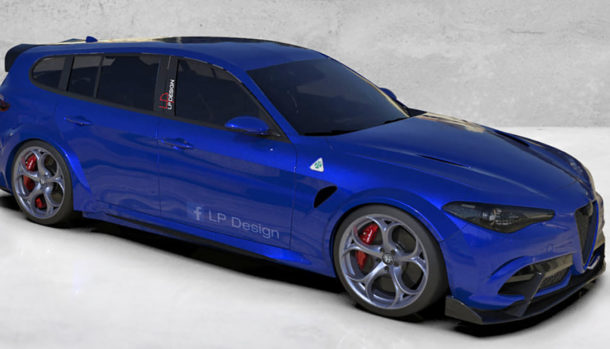 Alfa Romeo Giulia Sport Wagon GTAm Concept