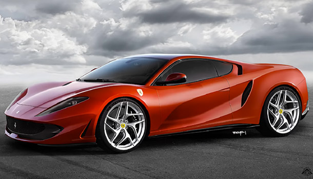 Ferrari 812 Superfast by The Sketch Monkey