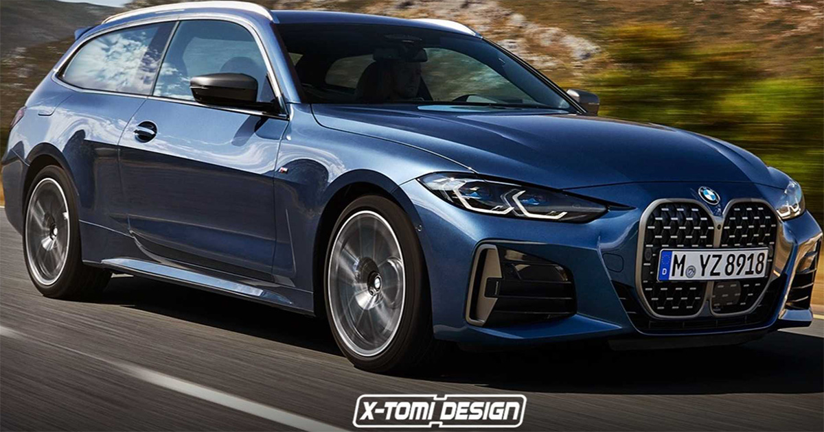 BMW Serie 4 Shooting Brake by X-Tomi Design - ReportMotori.it