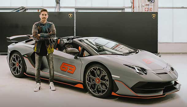 Jorge Lorenzo - Lamborghini SVJ 63 Roadster